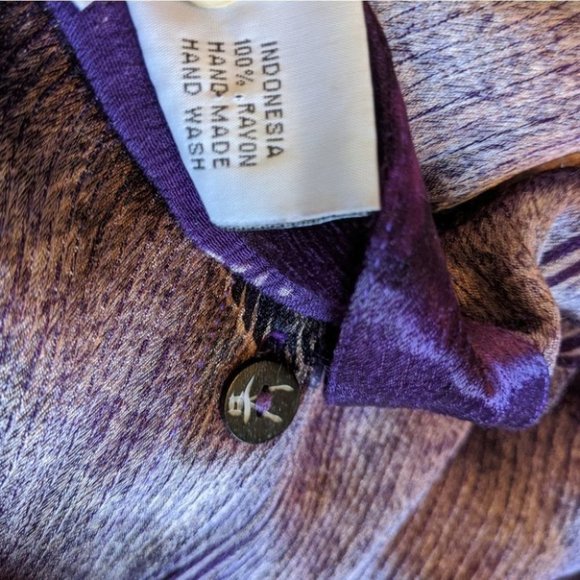 Good Earth Clothing Hand Made Set 100% Rayon tie-dye Boho lounge set - Picture 7 of 7